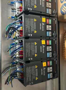 ，变频器4台，型号，VFD1A6MS21ANSAA。【议】