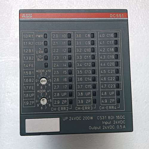 ABB AC500PLC模块，型号DC551  24VD[议]