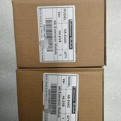 信捷XINJIE NS-E4AD扩展模块，4AI通道，版本H【议】