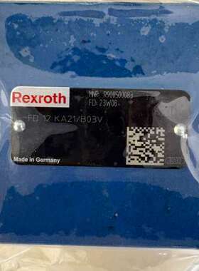 力士乐平衡阀R900500083 FD12KA21/B03V【议】