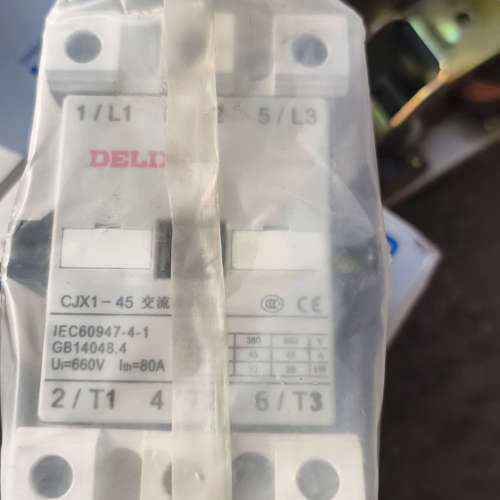 德力西交流接触器CJX1-45，660V，80A，型号所[议]