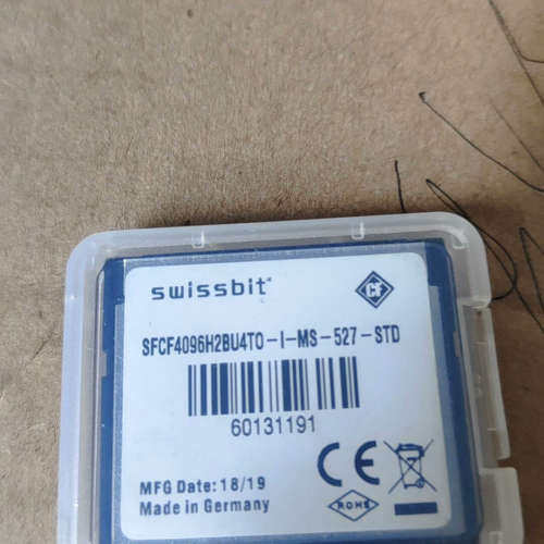 德国原产 SWISSBIT CF 4G CF卡 4GB SL[议]