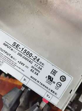 明纬SE-1500-24开关电源1500W  24V 62.【议】