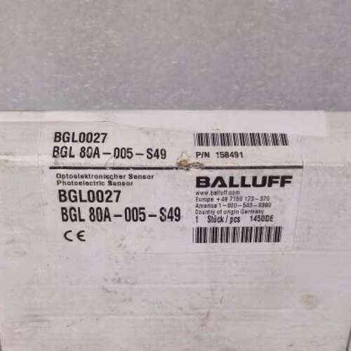 BALLUFF巴鲁夫 传感器 BGL0027 BGL 80A【议】