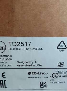 TD2517易福门。。温度传感器。【议】