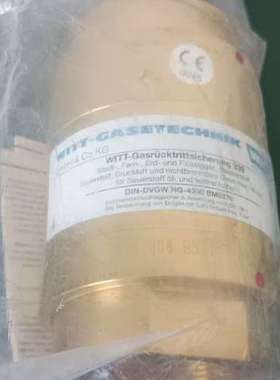 德国WITT-GASETECHNIK气体防回流阀，型号339【议】