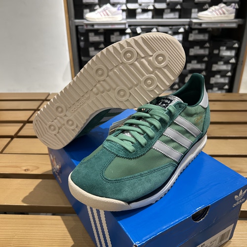 Adidas/三叶草男女运动鞋SL72休闲透气耐磨复古休闲鞋板鞋IH8016