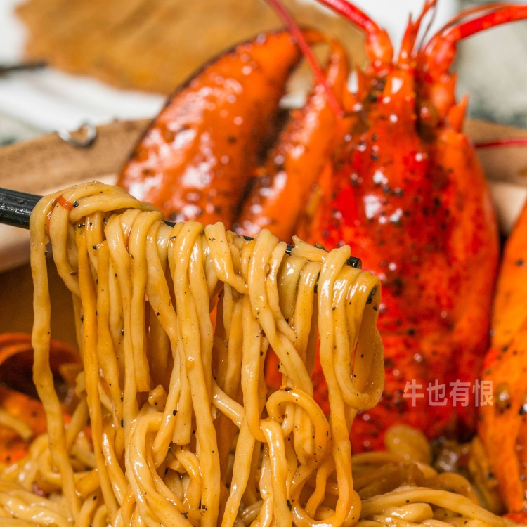 全蛋伊面三鲜芝士龙虾伊面长寿伊面全蛋油炸袋装火锅面广东全蛋面