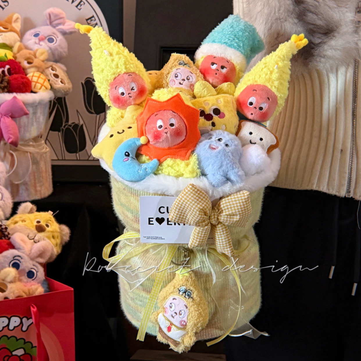 治愈星星人玩偶花束创意生日礼物女生送闺蜜毕业送女友儿童礼520