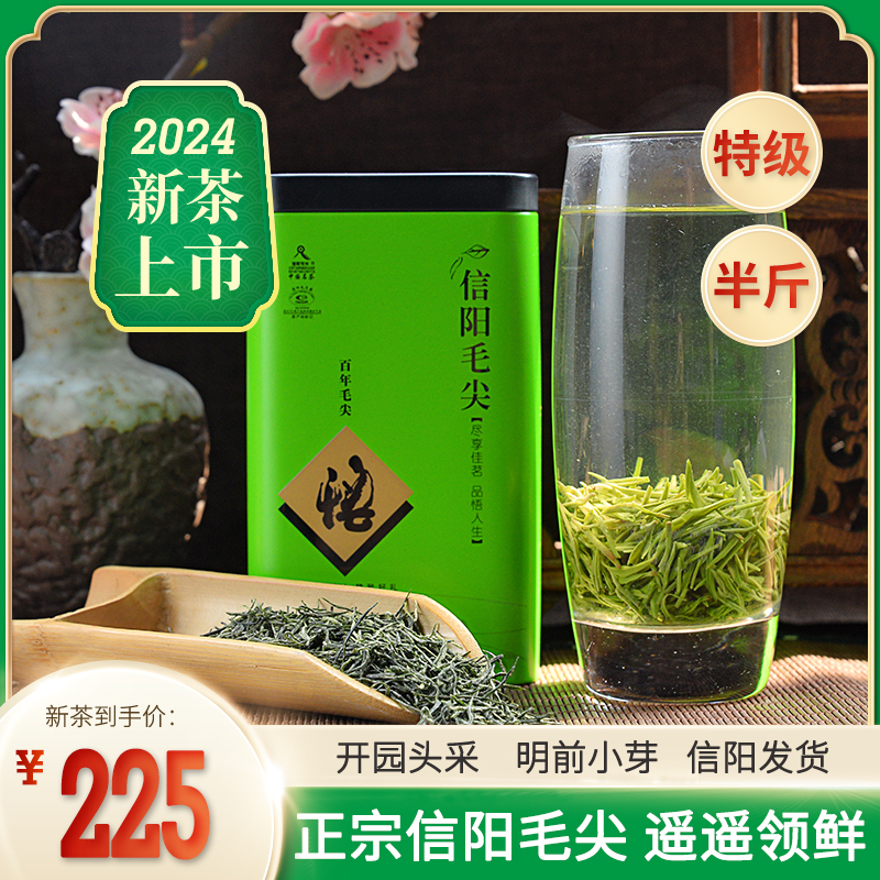 2024信阳毛尖明前嫩芽手工茶250g