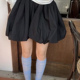 花一 新百搭高腰A字花苞短半身裙褶皱 25ss宅女同款 上海高版 本