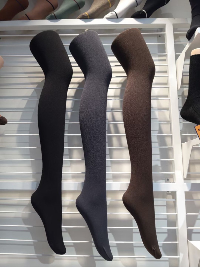 现货Aileen韩国正品 薄绒秋冬黑色拉绒细螺纹连裤袜 不掉裆打底袜,女士内衣/男士内衣/家居服,连裤袜/打底袜,淘宝优惠券,粉丝福利购,淘宝优惠卷