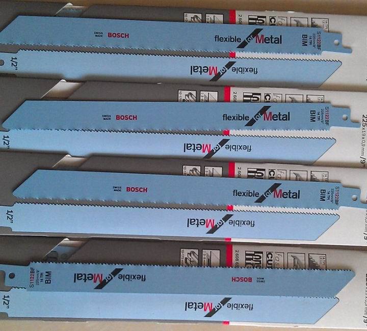 博世锯条 BOSCH锯条 正品博世 刀马锯条 S1122BF  博士锯条