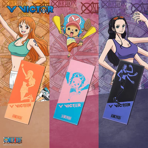 VICTOR威克多胜利海贼王航海王联名运动纯棉毛巾吸汗巾TW-OPS