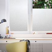 防窥防隐私磨砂玻璃贴纸办公室窗贴窗花纸卫生间透避光玻璃贴膜