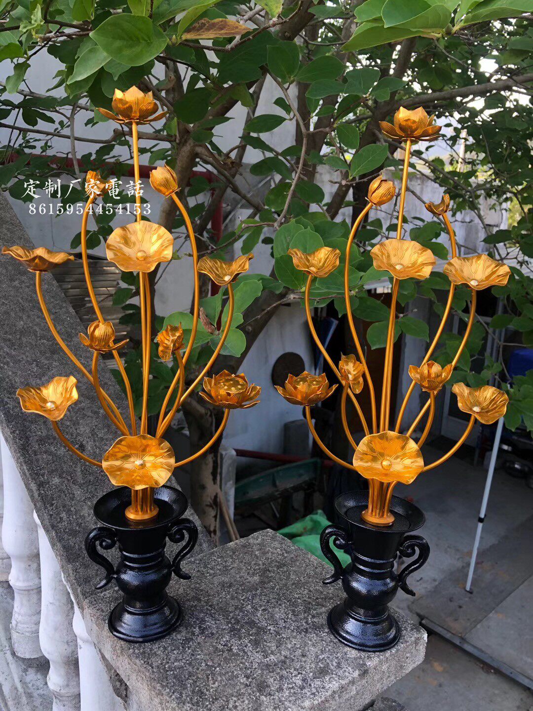 50厘米佛前供花家居摆件装饰佛堂庙宇供佛
