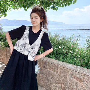 黑色风连衣裙178-222-p125-k188图片