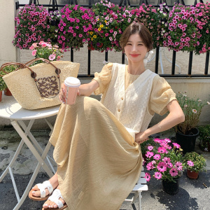 新款  蕾丝马甲＋连衣裙两件套178-210-p125-k178图片