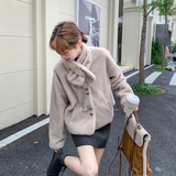 新款围巾领皮毛一体178-287-p175-k258，女装皮草，浙宝178