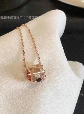 尚美高版本蜂巢小蛮腰项链时尚大号蜂巢项链男女款万花筒小蛮腰链