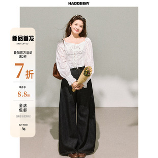 套装 女装 衬衫 白色灯笼袖 曾小咸大码 一件8.8折满2件7折