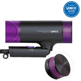 韩国直邮unix家用吹风机大功率电吹风护发1600w高颜值ion负离子