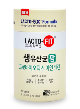 韩国直邮钟根堂lacto益生菌加锌硒2g*60包probiotics肠胃