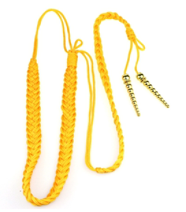 文工团礼服绶带仪仗队穗带黄色绶带乐队演出礼仪带结婚演出舞台