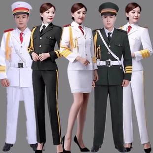 学校升旗仪式国旗护卫队礼服国旗班仪仗队服装学生护旗手升旗手服