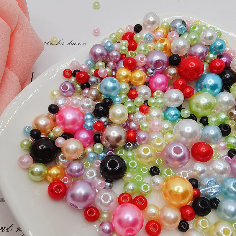 亚克力高亮有孔散珠手工diy