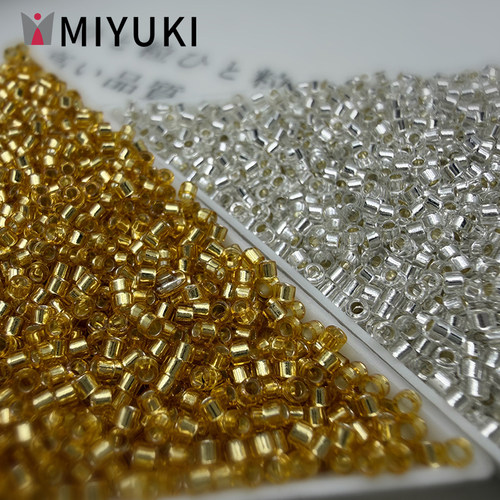 日本进口御幸灌银古董米珠1.6mm
