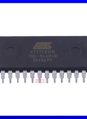 AT27C512R-70P【[IC EPROM 512KBIT PARALLEL 28DIP】原装正品芯