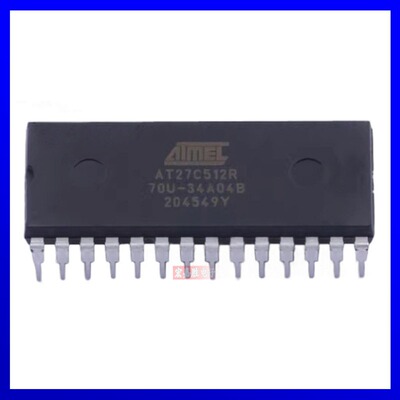 AT27C512R-70P【[IC EPROM 512KBIT PARALLEL 28DIP】原装正品芯