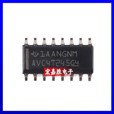 原装正品SN74AVC4T245DR 封装SOIC-16 4位双电源总线收发器IC芯片