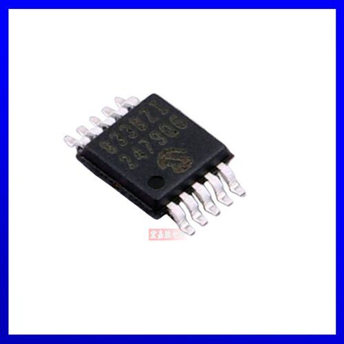MCP73833-BZI/UN【IC LI-ION/LI-POLY CTRLR 10MSOP】原装正品芯