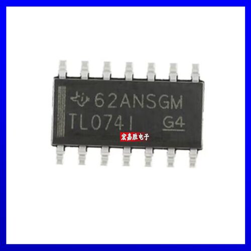 全新进口原装 TL074IDR TL074I TL074 运算放大器芯片 封装SOP-14