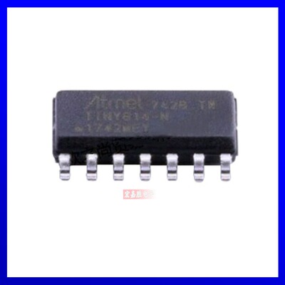ATTINY814-SSNR【IC MCU 8BIT 8KB FLASH 14SOIC】全新原装正品芯