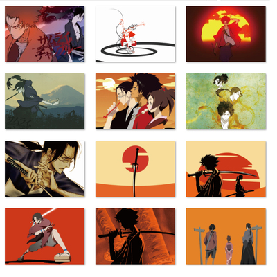 混沌武士海报动漫装饰挂画图墙画