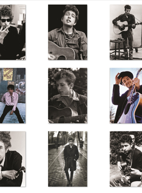 鲍勃迪伦 Bob dylan 海报招贴装饰挂画 民谣诗人酒吧墙挂画