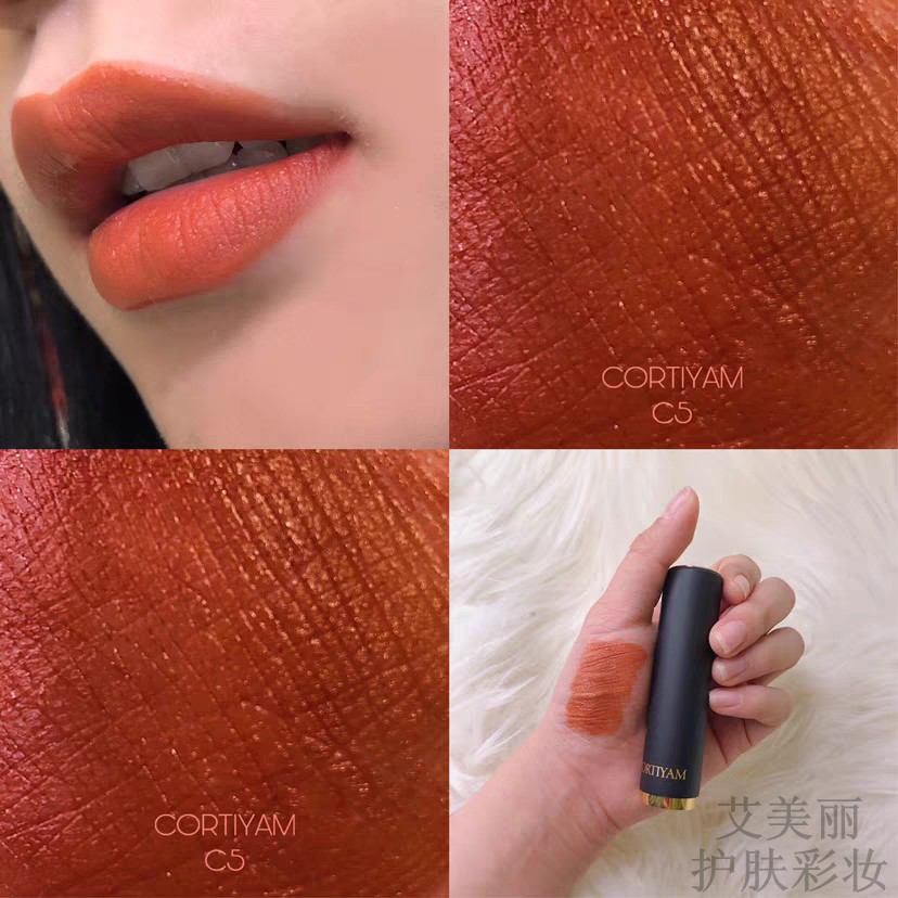 持久不脱色雾面哑光唇泥烂番茄女
