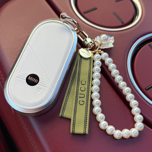 宝马mini车minicooper真皮钥匙套