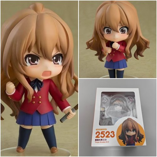 龙与虎逢坂大河可动粘土人手办