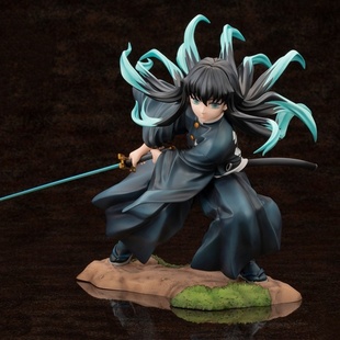 祖国版手办动漫鬼灭之刃周边寿屋时透无一郎战斗姿态模型潮玩玩具