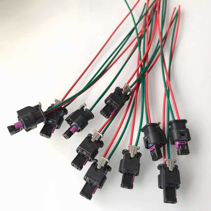 适用解放J6电喷天纳克尿素泵喷嘴插头线束插头喷射阀