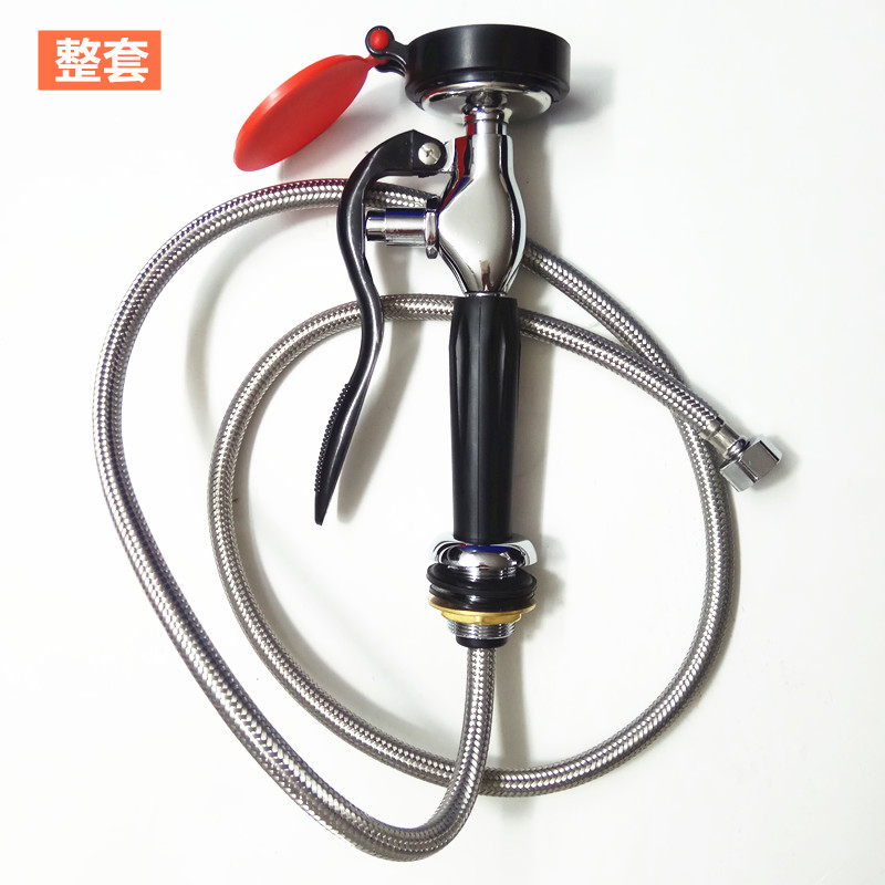 壁挂抽取式手持式洗眼器保尔康