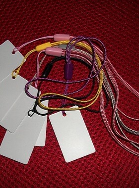 40*25 125KHZ低频TK4100/EM4100芯片ID吊牌标签RFID挂件标签