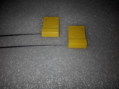RFID芯片智能卡TK4100,EM4100芯片ID只读电子铅封RFID扎带标签