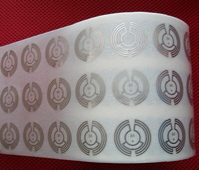 JTRFID6A UHF超高频ISO18000-6C不干胶标签rfid卡芯片天线