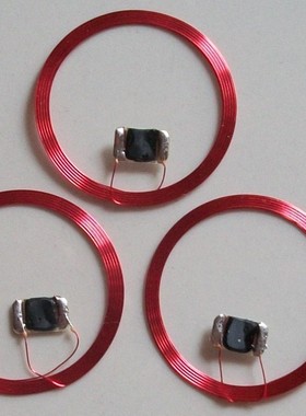 30MM RFID电子标签ISO15693芯片焊接线圈1024BIT存储RFID标签芯片