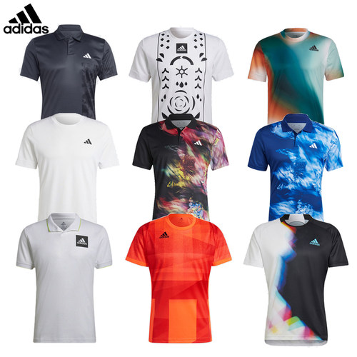 阿迪达斯正品男子网球T恤